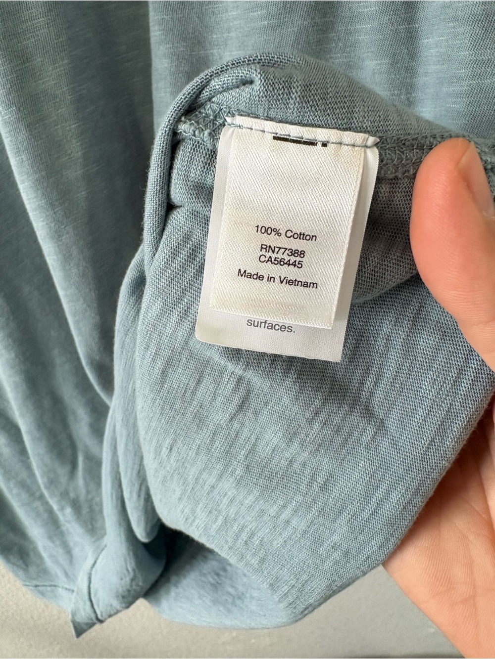 J.Crew Mercantile Blue Slub Cotton Henley Long Sleeve Shirt Size Large - Picture 6 of 8